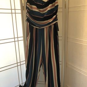 J for Justify Dresses - Super soft striped jumpsuit. Size 1X J for Justify Dresses - Super soft striped jumpsuit. Size 1X